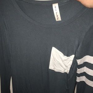 Two cozy sweaters and one long casual shirt